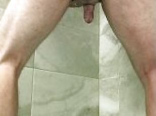 Fan Requested: Rear View Cock  N Balls & Winking Asshole While Pissing Compilation