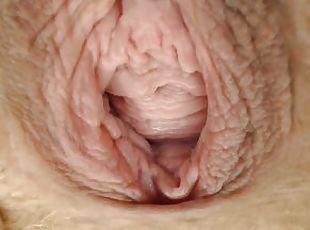 Clítoris, Extremo, Meando, Coño (Pussy), Amateur, Bonita, Vagina, De cerca, Abriéndose