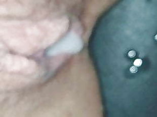 Orgasmo, Coño (Pussy), Squirting, Polla enorme, Corrida interna, Coche, Corrida, Británico, Prieto