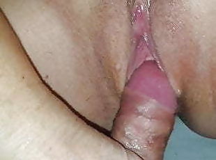 masturbation, fitta-pussy, fru, mogen, cumshot, hemmagjord, fingerknull, smutsig, trosor, sprut