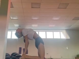 Gina Gerson yoga fetish
