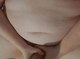 masturbation, fitta-pussy, amatör, leksak, creampie, knubbig, pov, sprut, fetisch, vått