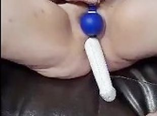 klitta, masturbation, orgasm, fitta-pussy, amatör, milf, leksak, hardcore, pov, dildo