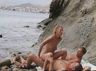 Nudist, Orgie, Fru, Amatör, Mogen, Brudar, Milf, Kamera, Strand, Spion