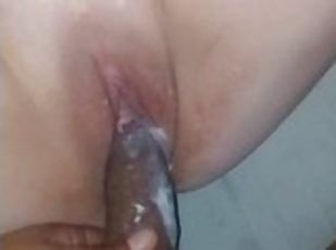 Resaboo xxx bbc creampied in her sweet puffy pussy