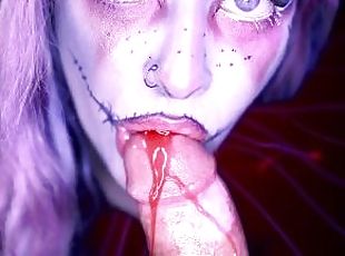 Facial Monster Mouth Cream Pie Demistein - Demi Doll Face
