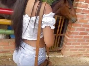 amatør, latina, rumpe-booty, pov, cowgirl, røff