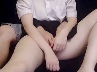 Asiatisk, Masturbation, Amatör, Japansk, Trosor, Första gången, Hentai, Uniform, Hårt