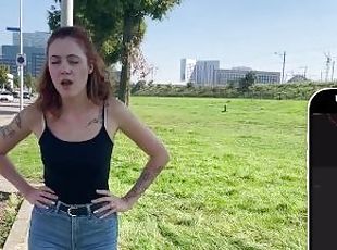 Public orgasm with Lovense ferri