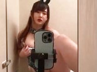 Asiático, Masturbación, Transexual, Anal, Juguete, Japonés, Hentai, Consolador, Pequeñita, Pervertido