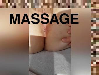 masturbieren, anal-sex, massage, fingerspiele, gesichtspunkt, nahaufnahme, arschloch