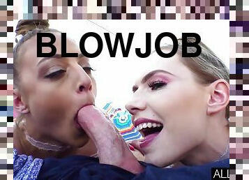 POV Blowjob and Anal Rebel Rhyder & Gia Derza sloppy ATM and gaping fun - ass to mouth blowjob