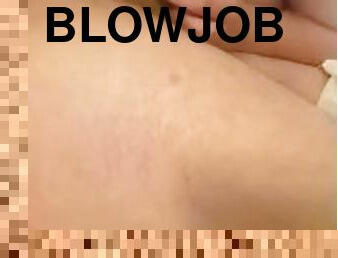 Hot Girlfriend giving blowjob