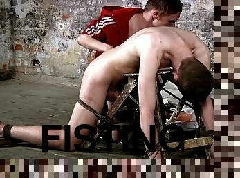 fisting, hardcore, gay, bdsm, ung18, dildo, bondage