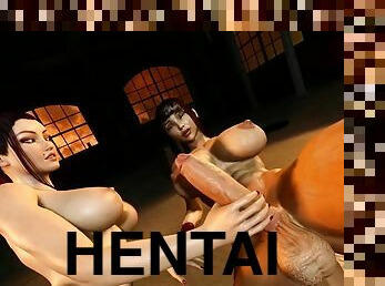 3D Hentai Futanari Kinky Porn Video