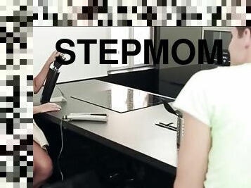 Stepmom loves anal punishment by stepson