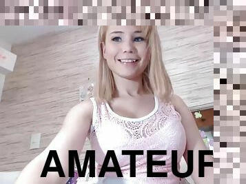 storatuttar, masturbation, amatör, anal, leksak, blond, webbkamera, ensam