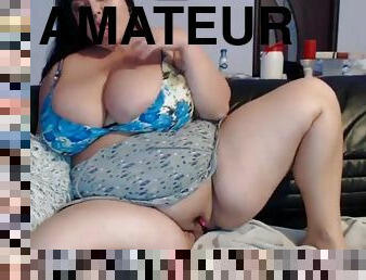 fet, masturbation, amatör, tonåring, bbw, knubbig, webbkamera, rumpa-butt, blottande