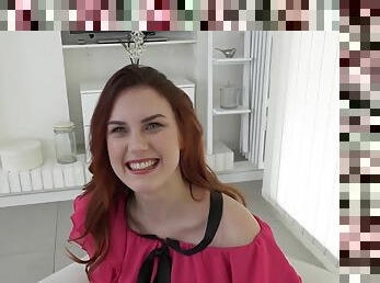 Mind suck Screw with Titty Redhead At Casting