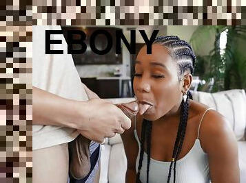 Lustful ebony Jenna Foxx incredible porn movie