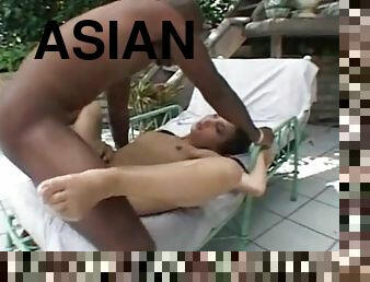 asiatique, anal, néerlandais