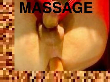 anal, ejaculation-sur-le-corps, gay, massage, ejaculation-interne, trou-de-la-gloire, gode, solo, trou-du-cul, humide