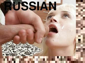 Russian doll having rough sex