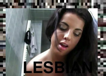 kylpy, typykät, lesbo-lesbian, sormettaminen, tyttöystävä, eurooppalainen, euro, suihku