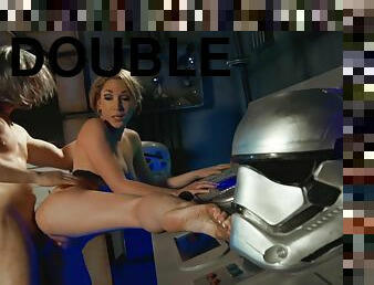 Amoral Lily Labeau crazy Star Wars parody porn video