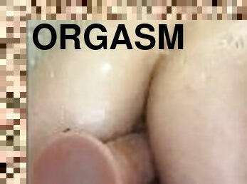 perse, vannis, masturbatsioon, orgasm, naine, amatöör, milf, mustanahaline, brasiilia, keppimine