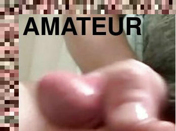 masturbacija, amaterski, odrasli, veliki-kurac, trzanje, sami, kurac