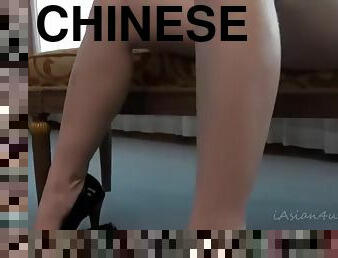 Chinese beautiful big tits girl