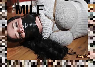 milf, mamma, bdsm, knubbig, italiensk, bondage