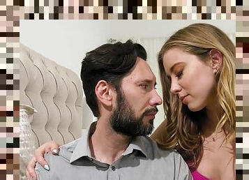Haley Reed makes love with bearded stepfather