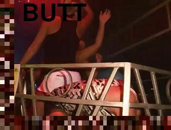 Sensual sluts entice you dancing butt naked