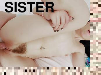 Stepsister with hairy pussy Rosalyn Sphinx Is Addicted To My Dick