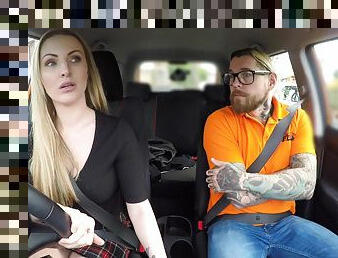 Fake Driving School - Fake Instructors Horny Shag With Minx 1 - Dean Van Damme