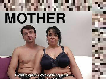 Full-Bosomed Mother Gets Naughty At The Casting