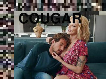 Cougar with big boobs Joslyn James seduces freaky dude Tyler Nixon