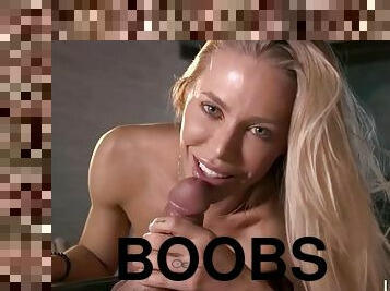 Raunchy pornstar with big boobs Nicole Aniston in crazy sex clip