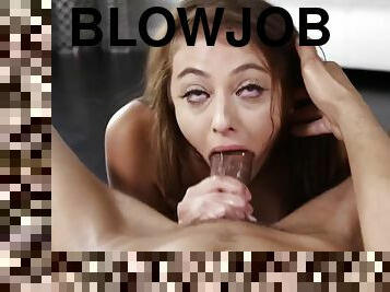 Perverted teen Gia Derza rough deepthroat porn