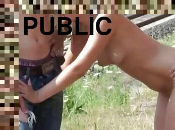 orgie, en-plein-air, public, ados, hardcore, gangbang, sexe-de-groupe, drôle