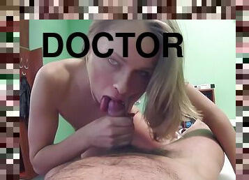 doggy-style, kontor, fitta-pussy, amatör, avsugning, doktor, kamera, voyeur, sprut, cowgirl