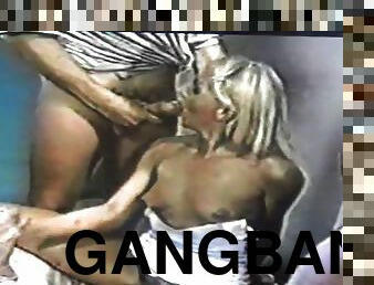 orgia, anal, vintage, gangbang, blondynka