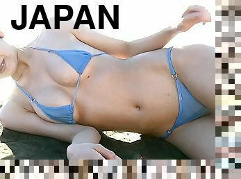 asiatisk, japansk, bikini