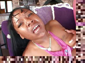 Ebony Stripper hardcore black sex
