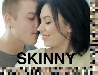 Skinny Girl Rides Prick - Sheri Vi