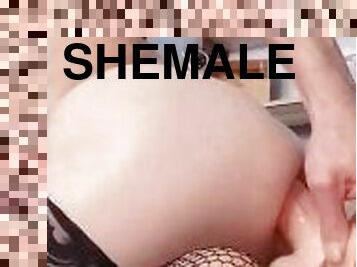 Shemale hot dildo