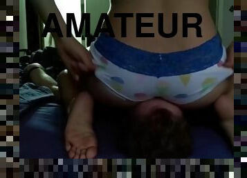 amatori, facut-acasa, bdsm, cur-butt, stand-pe-fata, femdom