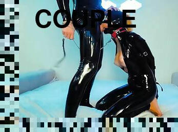 I Love This Latex Couple on Webcam
